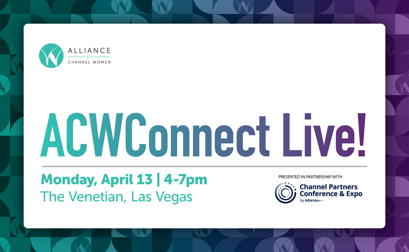 ACWConnec Live! Event Registration